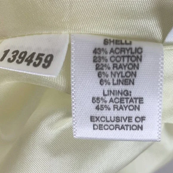 Ann Taylor Boucle Tweed Blazer Dress 2-Piece Suit - Picture 12 of 14